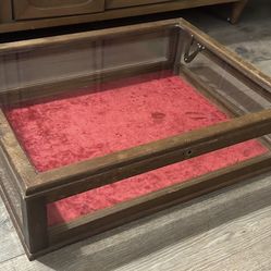 Antique Table Top Display Case 