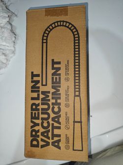 Brand New! Dryer Lint Vacuum Attachment
