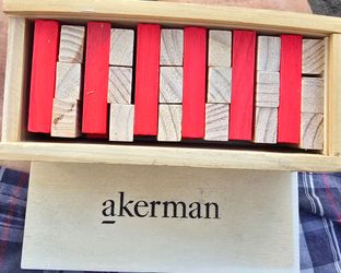 Wood Stacking Game. New in Box. Smaller Version of the Popular Game.