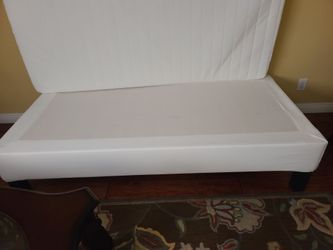 Ikea twin bed frame and mattress
