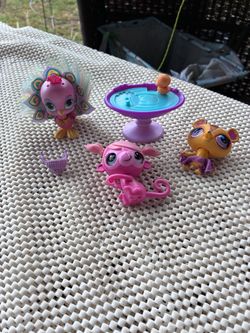 4pc Mixed Lot LPS Littlest Pet Shop