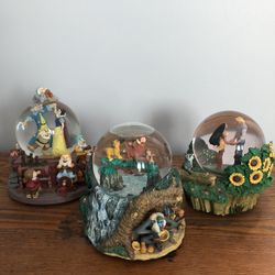 Disney Musical Snow Globes