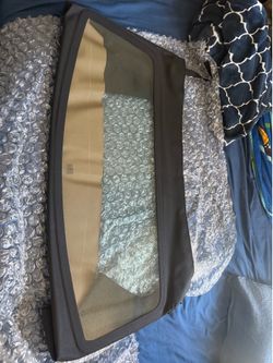 Convertible top with glass new