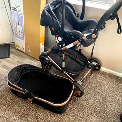 Jogger And Car Seat Stroller. 