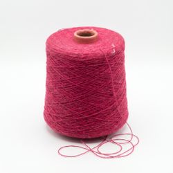 Large Cone of Vintage Bibb Yarn — Candy Stripe