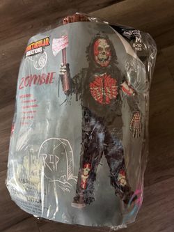 Kids size 8-10 zombie Halloween costume