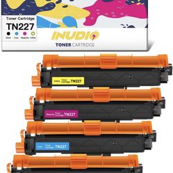 TN227 TN223 Toner Cartridge Replacement for Brother TN227 TN227BK TN223 TN-227 Compatible with MFC-L3770CDW MFC-L3750CDW HL-L3270CDW HL-L3290CDW HL-L3