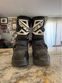 Fly Racing Maverik Youth Boots Size 12Y