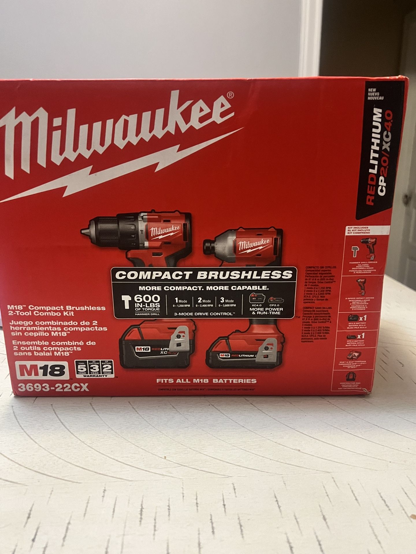 Milwaukee 2 Tool Combo