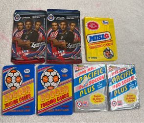 Soccer trading cards bundle