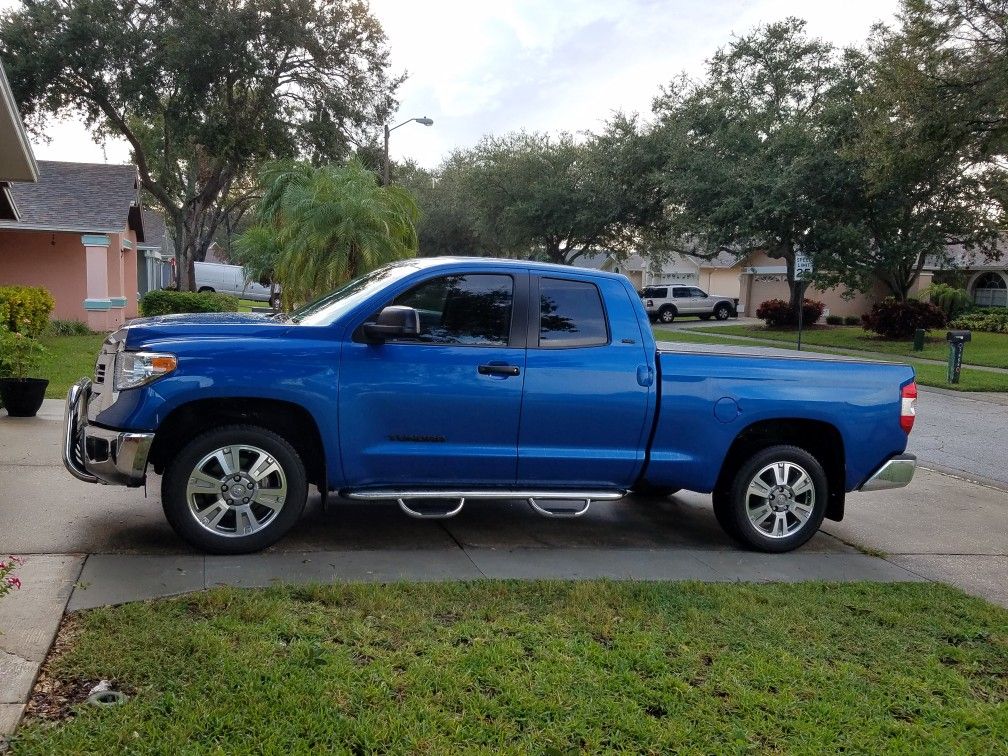 Toyota Tundra Stainless Step Rails