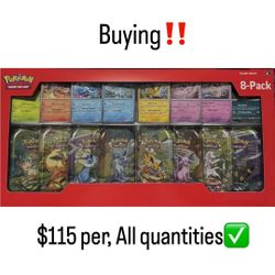 BUYING Costco Prismatic Evolutions 8-Pack Mini Tins
