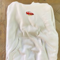 Icon Club White Hoodie
