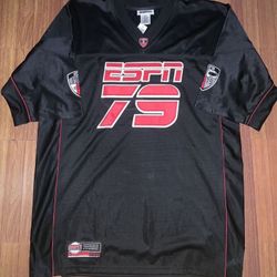 NFL NBA MLB vintage starter black ESPN football jersey (Size- Large) BRAND NEW- $30