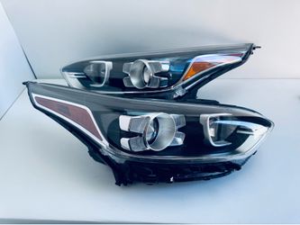 2019-2021 KIA FORTE LEFT & RIGHT SIDE HEADLIGHT HALOGEN WITH LED OEM(240-41)