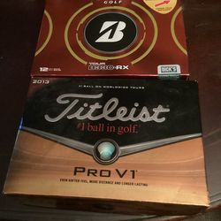 Golf balls (new and used)