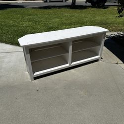 Corner Media Shelf