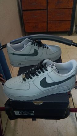 Nike Air Force 1 07 LV8 Wolf Grey Black Stitching Size 10.5 Men's Brand New with Box Asking $100 Firm on Price