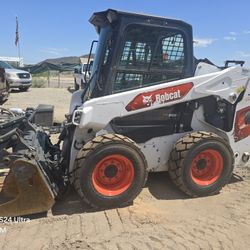 2022 bobcat s 62 skidsteer ac cab 2 speed