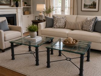 Decorative Glass Top Living Room Tables