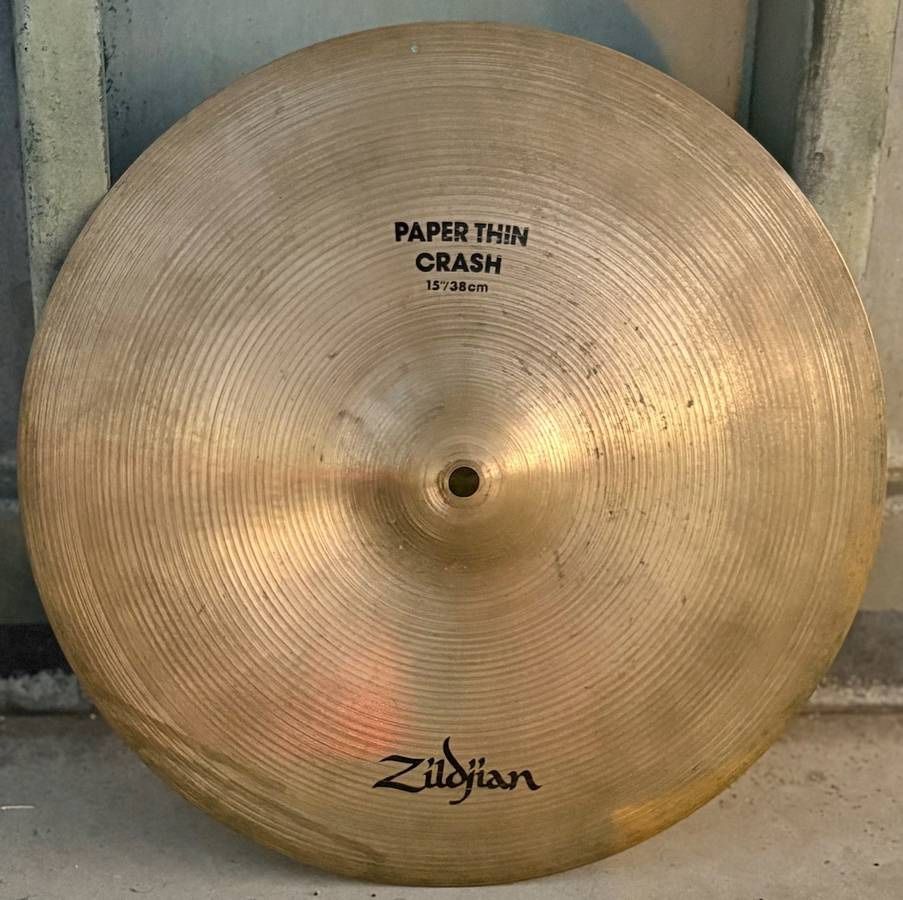 Avedis A Zildjian 15" Paper Thin Crash Cymbal