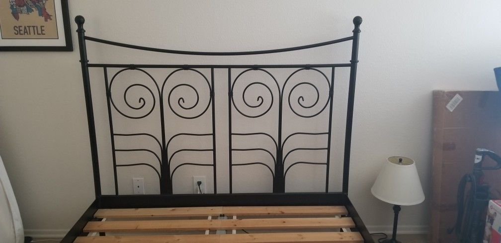 Ikea Bed Frame and Wood Slats