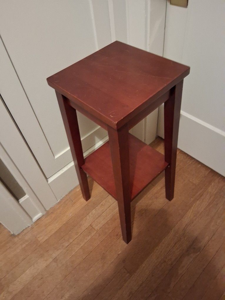 Wood Plant Stand