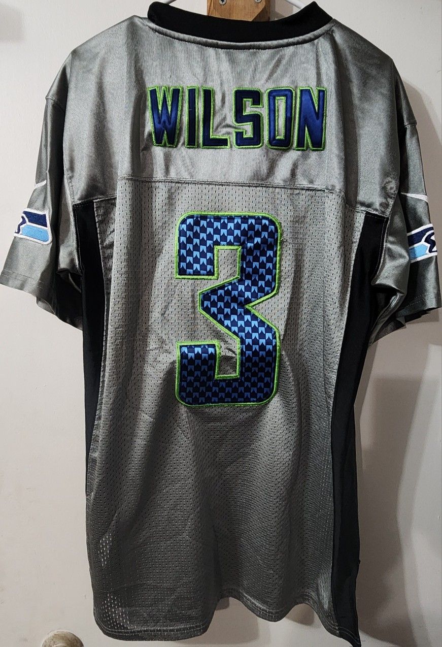 Seattle Seahawks Russell Wilson Football Jersey