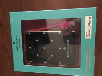 Portable iPhone charger Kate Spade