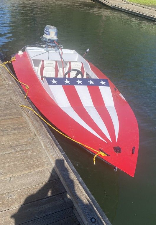 Glen L Bullet 12' Mini Speed Boat 