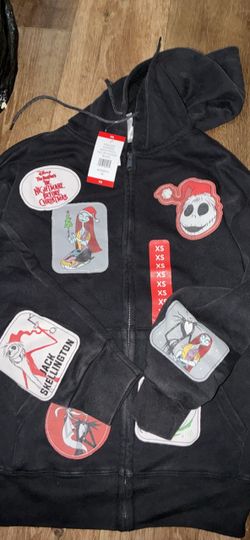Disney Nightmare Before Christmas Zip-Up Hoodie XS