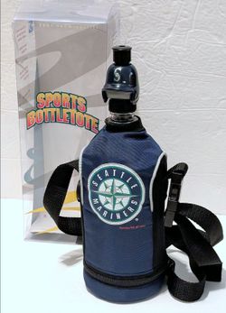 RARE NEW Seattle Mariners Collectables 1 Liter Water Bottle Helmet Topper