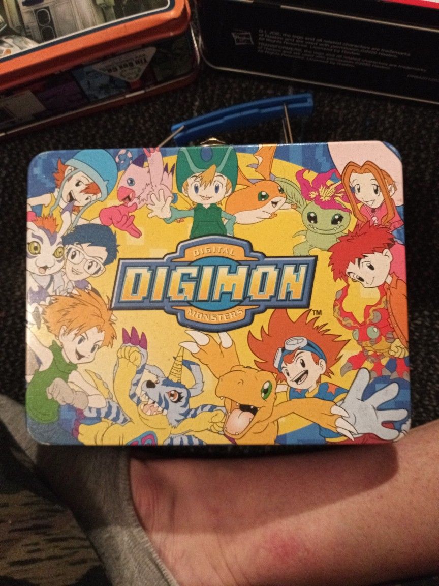 Digimon Metal Collector Lunch Box