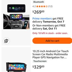 Road Top 12.5/10.25 inch Android Touch Screen 