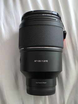 Rokinon 135mm 1.8f e mount