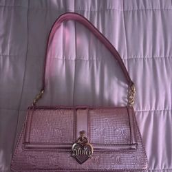 Juicy Couture Pink Metallic Simply Perfect Handbag 