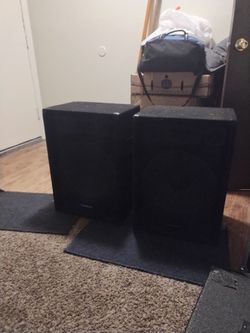 Radio Shack 12-in DJ Speakers