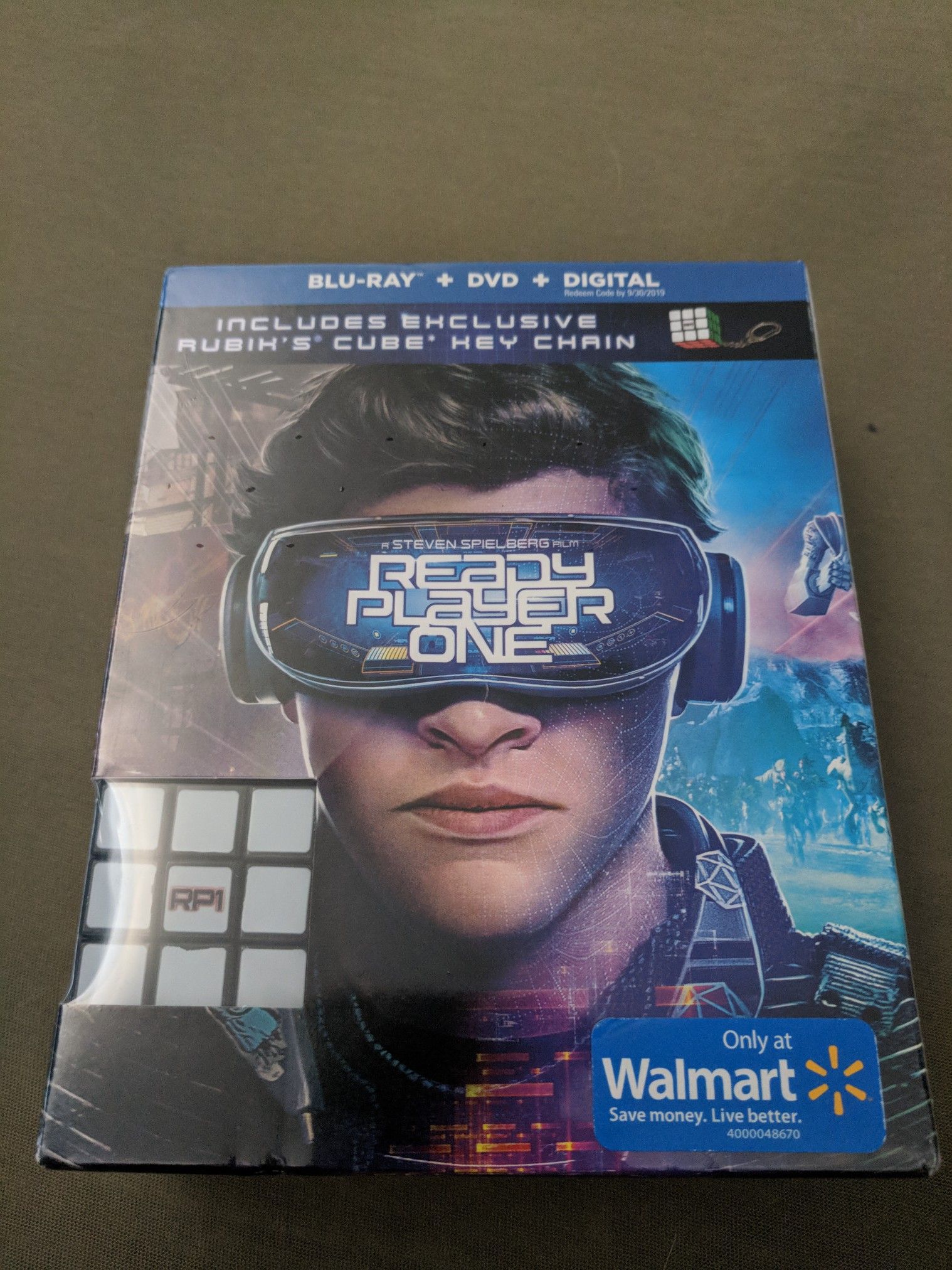 Ready Player One Blu-Ray DVD & Digital HD Walmart Exclusive