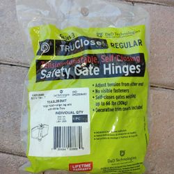 New safety gate hinges