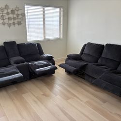 Sofa and loveseat