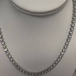 5.0  Ctw Diamond 💎 Tennis Necklace 🎾 