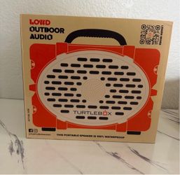 Brand new Turtlebox Original Gen 3 Orange Waterproof Bluetooth Speaker