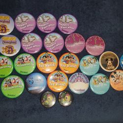 Disney Buttons Lot