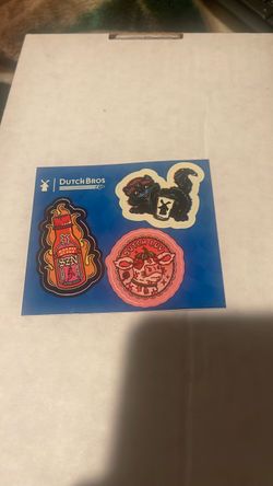Dutch bros. collectors stickers