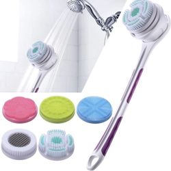 Brand New Electric Massage Bath Brush w/ 5 Attachments (still sealed in box !)