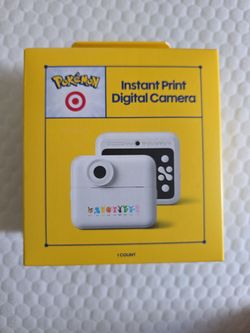 Pokemon  instant print digital camera