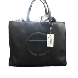 Telfar Tf-012-bk-m Black Purse / Handbag
