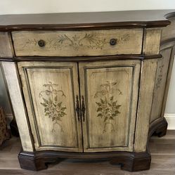 Hand Painted Credenza Stunning