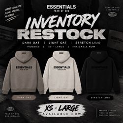 Fear of God Essentials hoodies