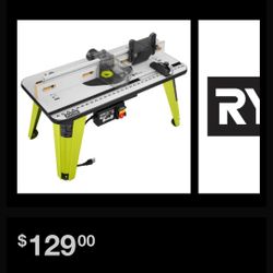 ryobi router and router table 